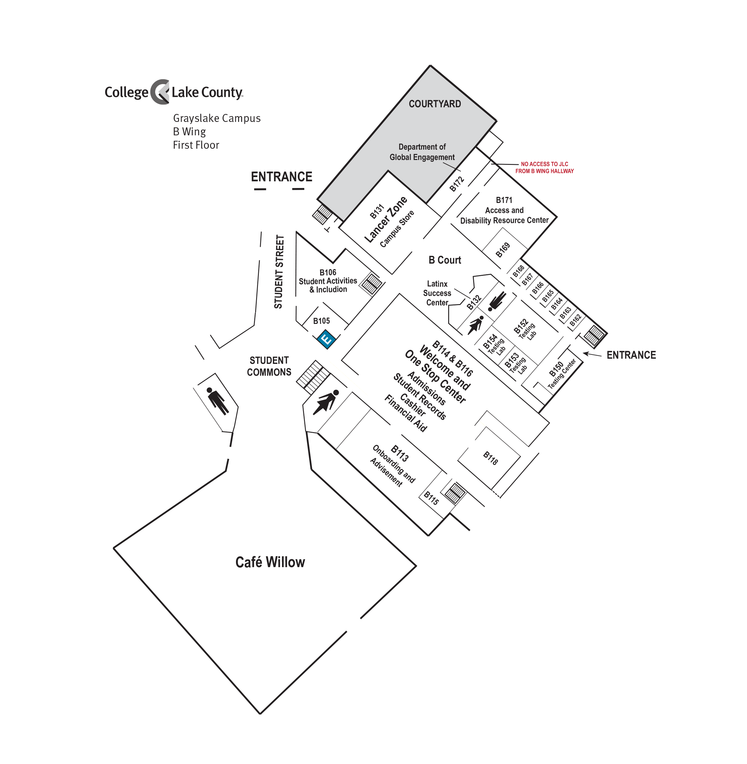 B Wing First Floor