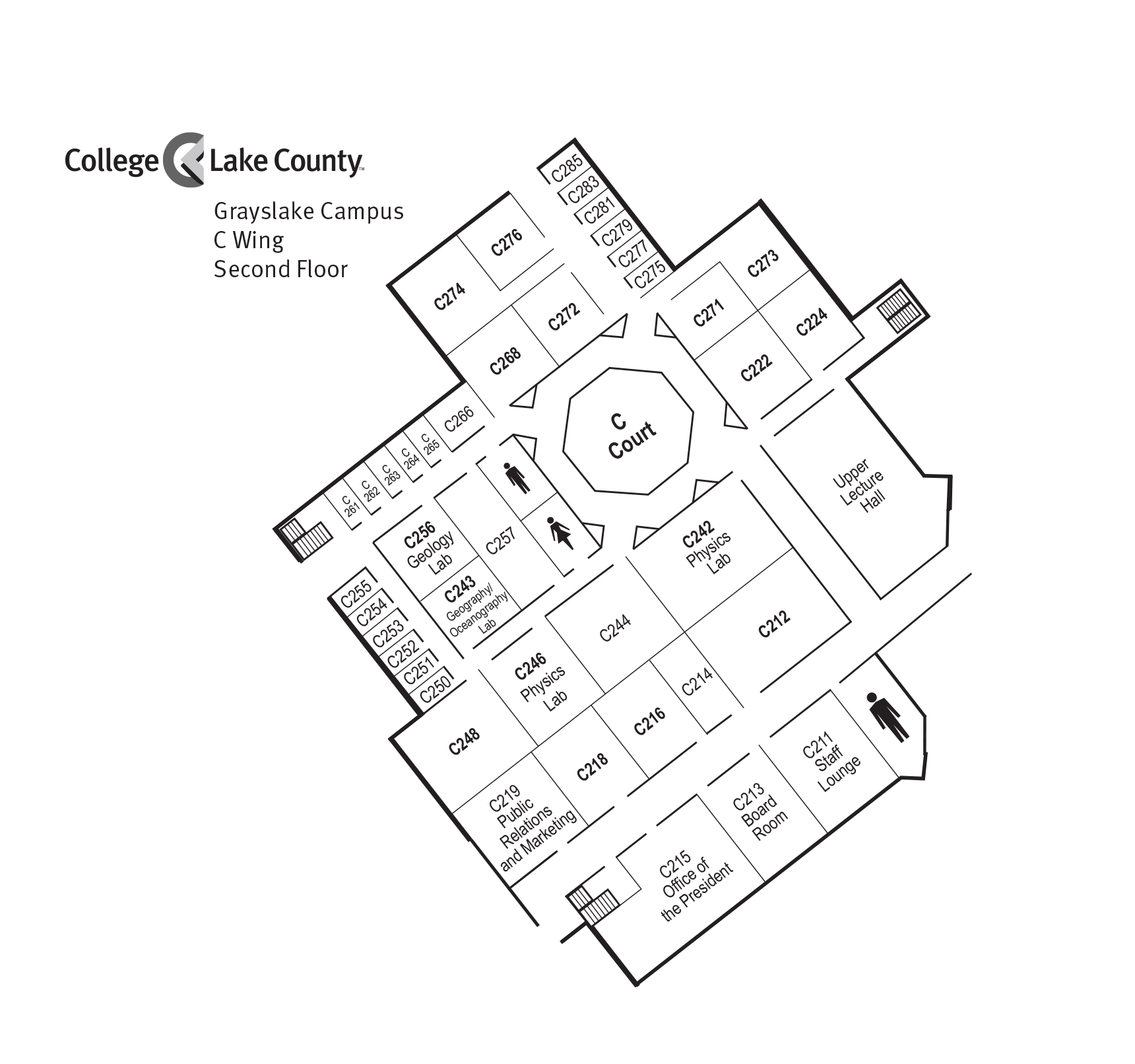 C Wing Floor 2
