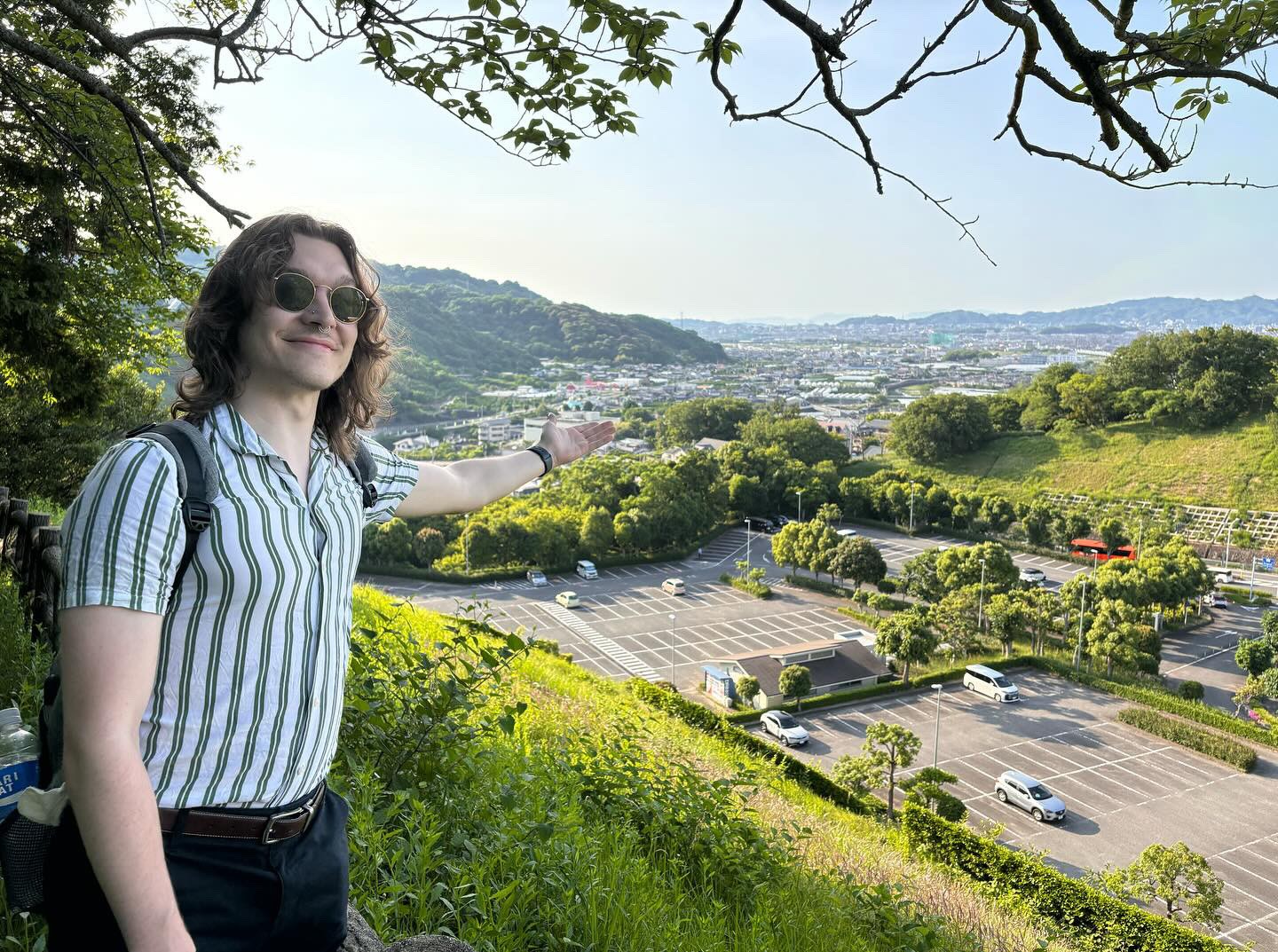 Braeden in Japan